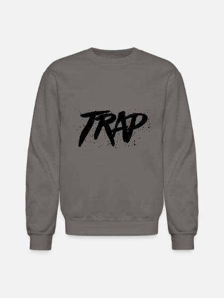 trap - Unisex Crewneck Sweatshirt - asphalt gray