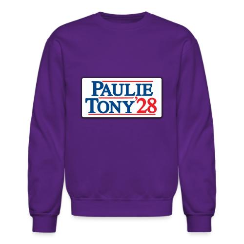 Paulie and Tony for Co-President 2028 - Unisex Crewneck Sweatshirt