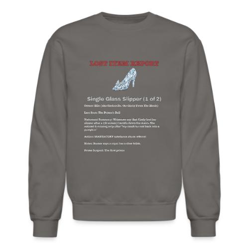 Lost Glass Slipper - Unisex Crewneck Sweatshirt