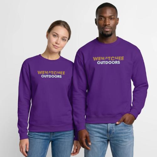 Wenatchee Outdoors Logo (light) - Unisex Crewneck Sweatshirt