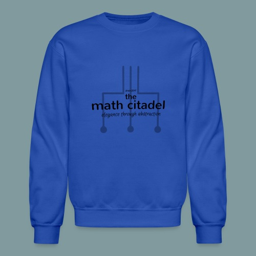 Abstract Math Citadel - Unisex Crewneck Sweatshirt