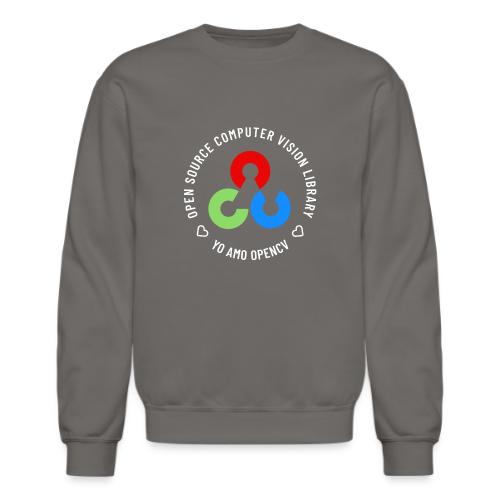 Yo Amo OpenCV (Light Logo) - Unisex Crewneck Sweatshirt