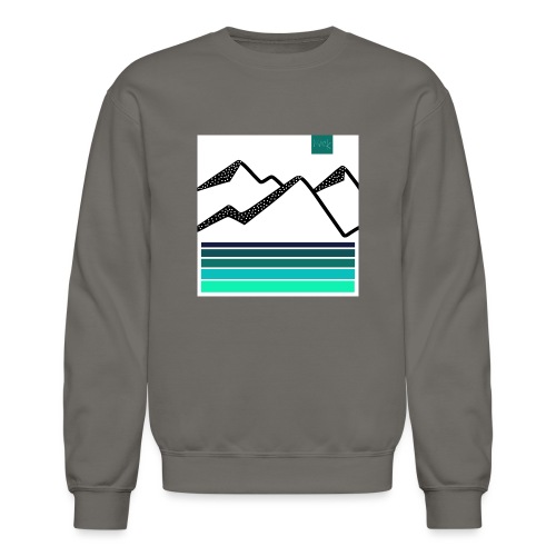 Mountain Blues - Unisex Crewneck Sweatshirt