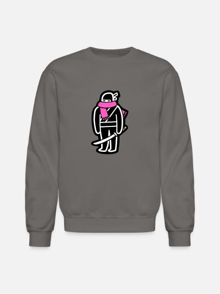 Not So Stealthy - Unisex Crewneck Sweatshirt - asphalt gray