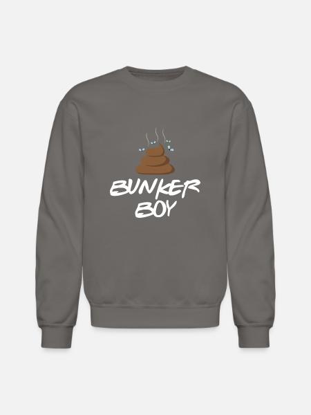 Bunker Boy - Unisex Crewneck Sweatshirt - asphalt gray