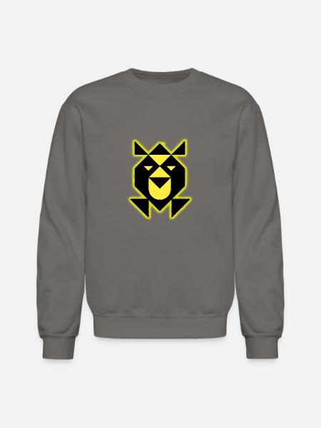 Cat Face - Unisex Crewneck Sweatshirt - asphalt gray