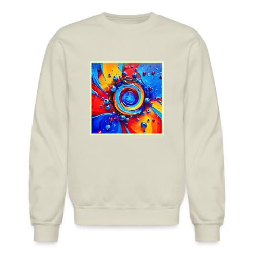 Vibrant Berry Vortex - Unisex Crewneck Sweatshirt