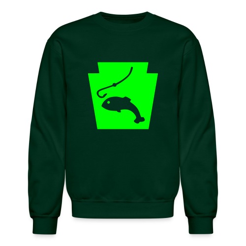 Pennsylvania Fishing Keystone PA - Unisex Crewneck Sweatshirt