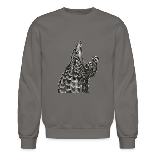 Pangolin transparent background - Unisex Crewneck Sweatshirt