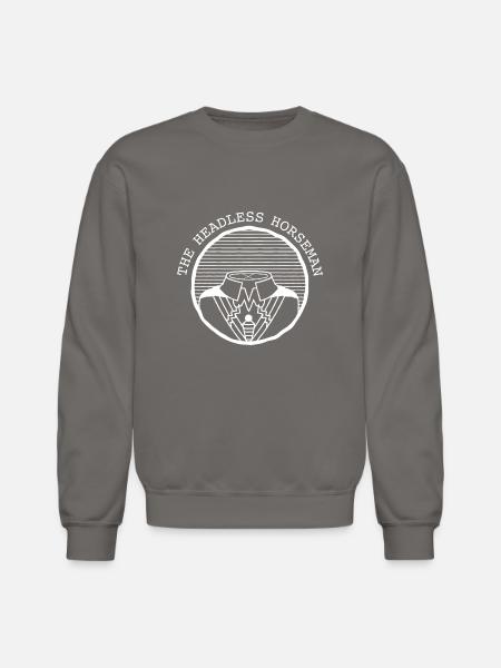 The Headless Horseman - Unisex Crewneck Sweatshirt - asphalt gray