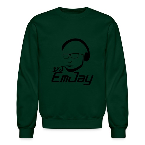 DJ EmJay Logo - Unisex Crewneck Sweatshirt