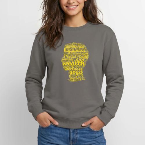 Mental Health Matters Typography Merch - Unisex Crewneck Sweatshirt