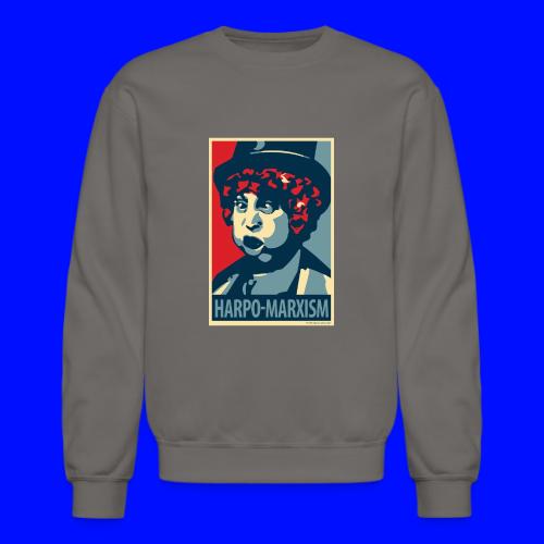 Harpo Marxism: parody of Obama poster - Unisex Crewneck Sweatshirt