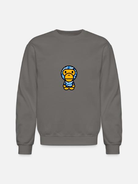 baby camo - Unisex Crewneck Sweatshirt - asphalt gray