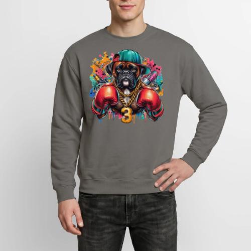 Boxer Dog Art - Unisex Crewneck Sweatshirt