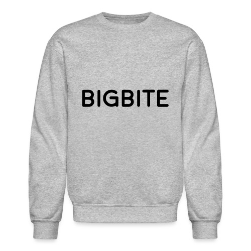 BIGBITE logo red (USE) - Unisex Crewneck Sweatshirt