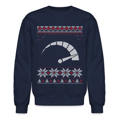 Tachometer Christmas - Unisex Crewneck Sweatshirt