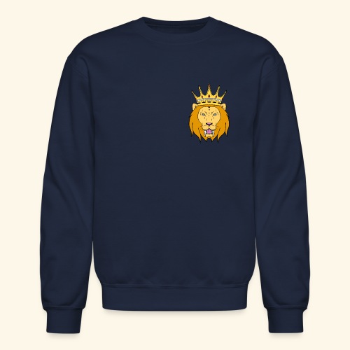 lion design - Unisex Crewneck Sweatshirt