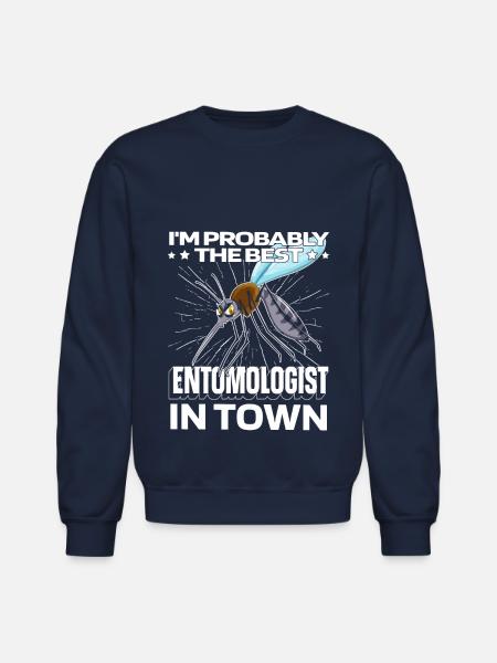 Entomology Entomologist Mosquito - Unisex Crewneck Sweatshirt - navy