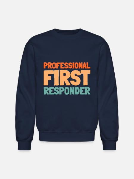 Emt Paramedic - Unisex Crewneck Sweatshirt - navy