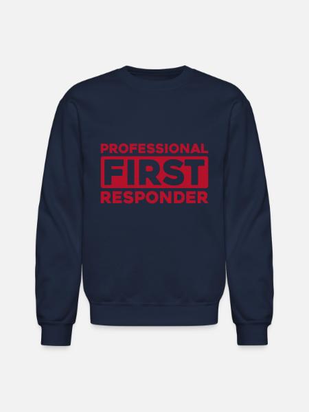 Emt Paramedic - Unisex Crewneck Sweatshirt - navy