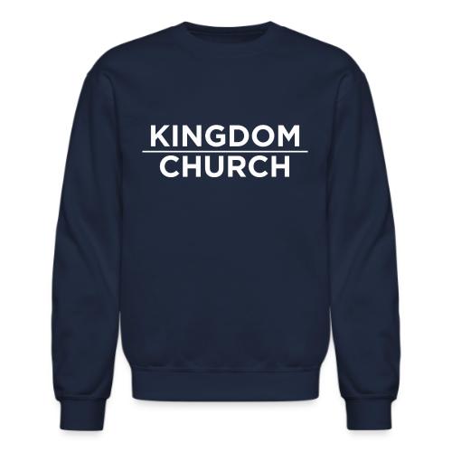 KingdomOverChurchWhite - Unisex Crewneck Sweatshirt