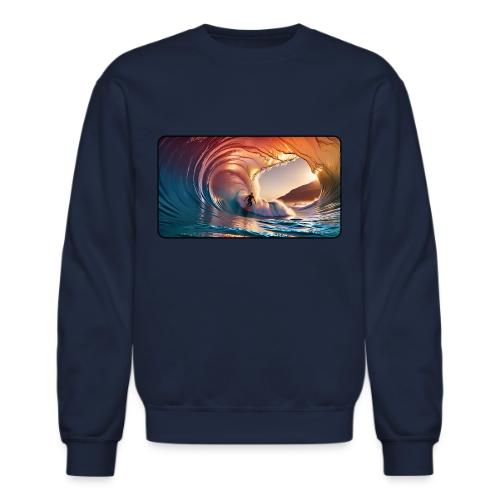 Biggest Barrel Wave - Unisex Crewneck Sweatshirt