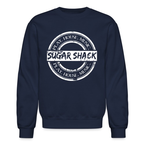 Shack logo White - Unisex Crewneck Sweatshirt
