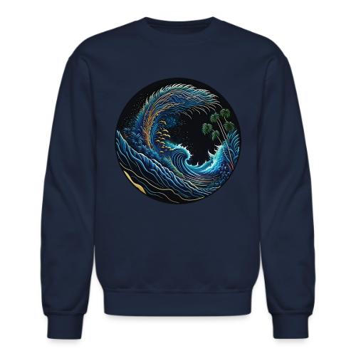 Leaf Wave - Unisex Crewneck Sweatshirt