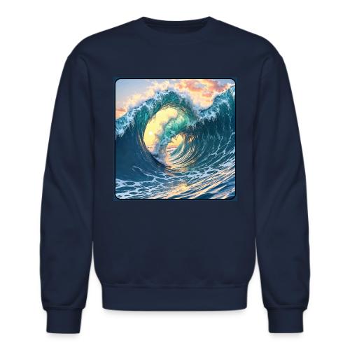 Double Barrel Wave - Unisex Crewneck Sweatshirt