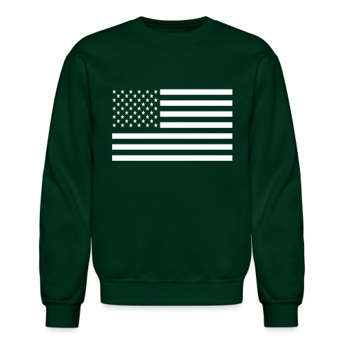 USA American Flag - Unisex Crewneck Sweatshirt