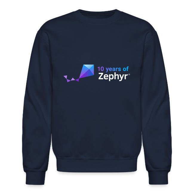 Zephyr 10th Anniversary Horizontal Color Reversed