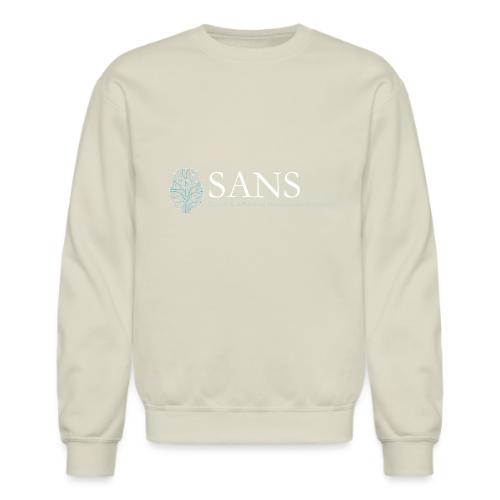 SANS logo light - Unisex Crewneck Sweatshirt