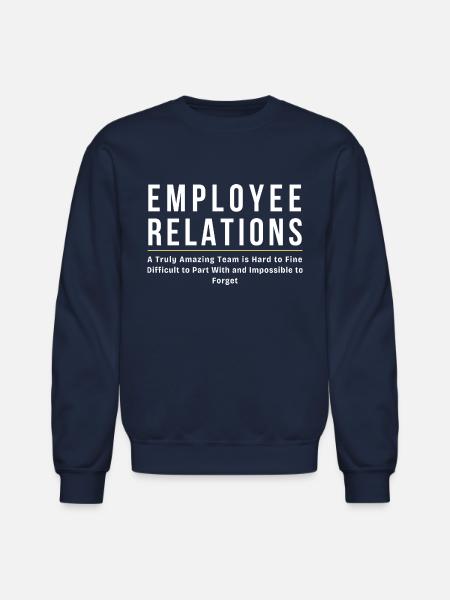 Employee Relation - Unisex Crewneck Sweatshirt - navy
