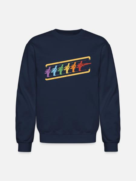 Minimal X - Unisex Crewneck Sweatshirt - navy