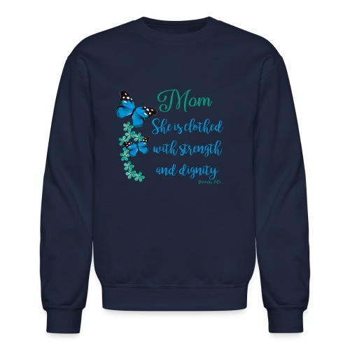 Clothed in Strength and dignity - Unisex Crewneck Sweatshirt
