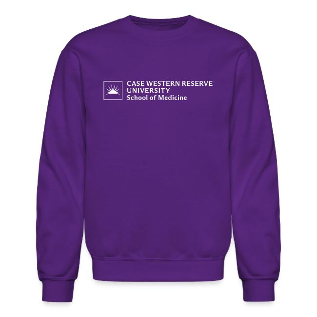 SOM Two Line Horizontal Primary Logo CWRU WHITE 1