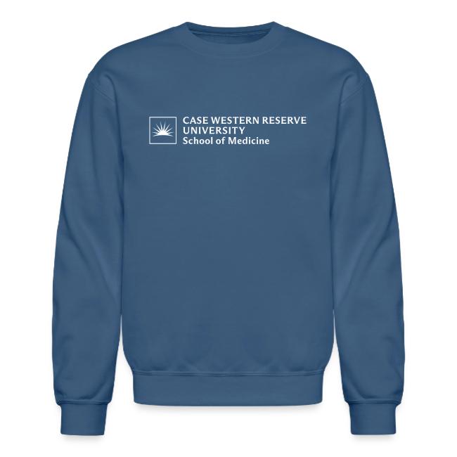 SOM Two Line Horizontal Primary Logo CWRU WHITE 1