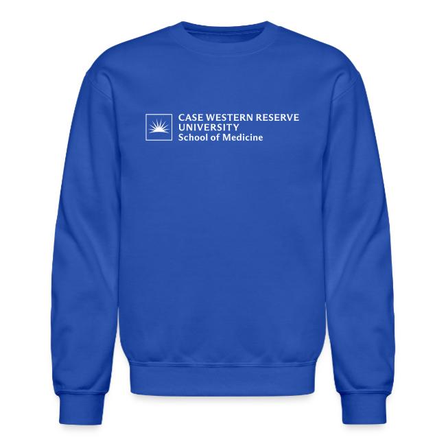 SOM Two Line Horizontal Primary Logo CWRU WHITE 1