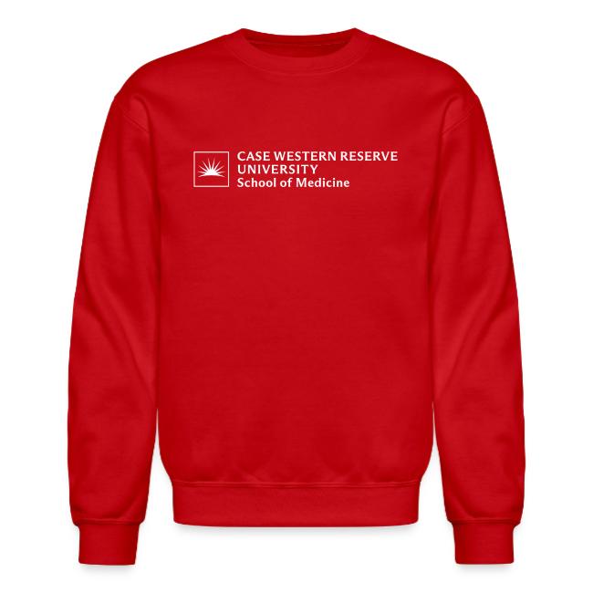 SOM Two Line Horizontal Primary Logo CWRU WHITE 1