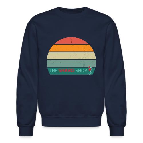 minimalist retro design - Unisex Crewneck Sweatshirt