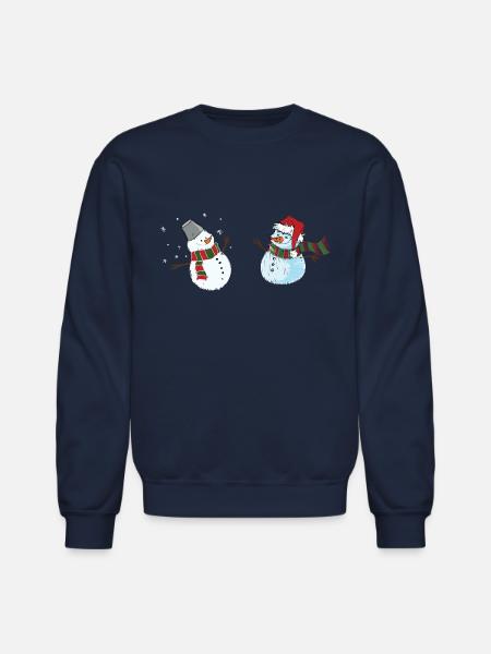 Snow dolls - Unisex Crewneck Sweatshirt - navy
