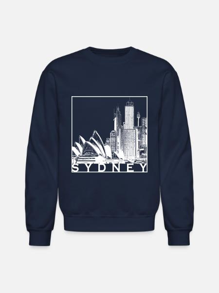 Sydney - Unisex Crewneck Sweatshirt - navy