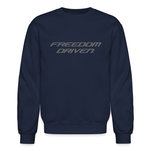 Freedom Driven Official Grey Lettering - Unisex Crewneck Sweatshirt