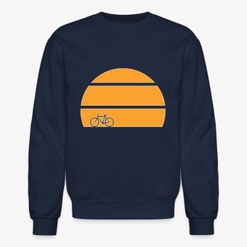 Bicycle Sunset v2 - Unisex Crewneck Sweatshirt