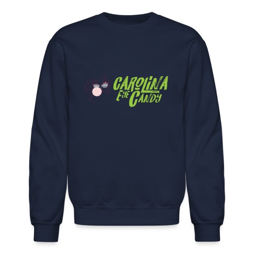 carolina eye candy new logo green - Unisex Crewneck Sweatshirt