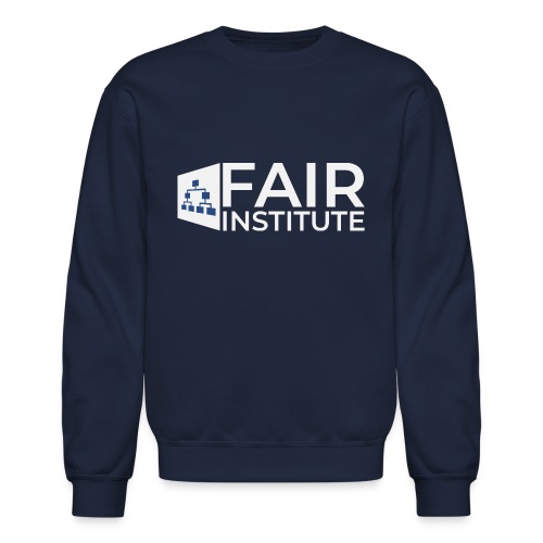 FAIR White Logo - Unisex Crewneck Sweatshirt
