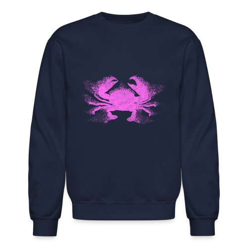 South Carolina Crab in Pink - Unisex Crewneck Sweatshirt