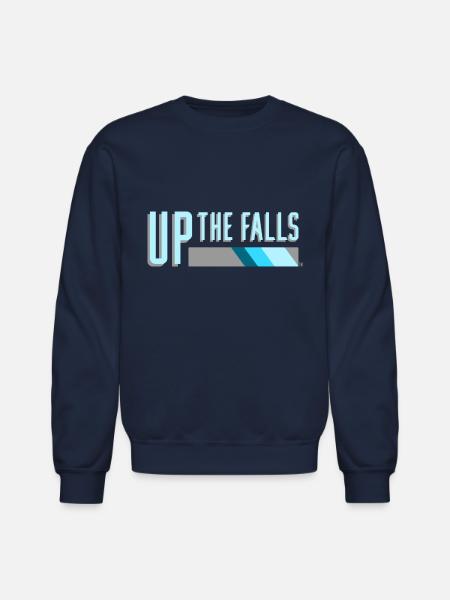 UpTheFalls - Unisex Crewneck Sweatshirt - navy