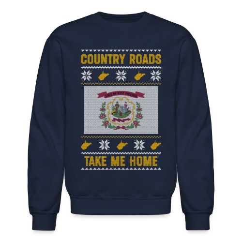 country roads - Unisex Crewneck Sweatshirt